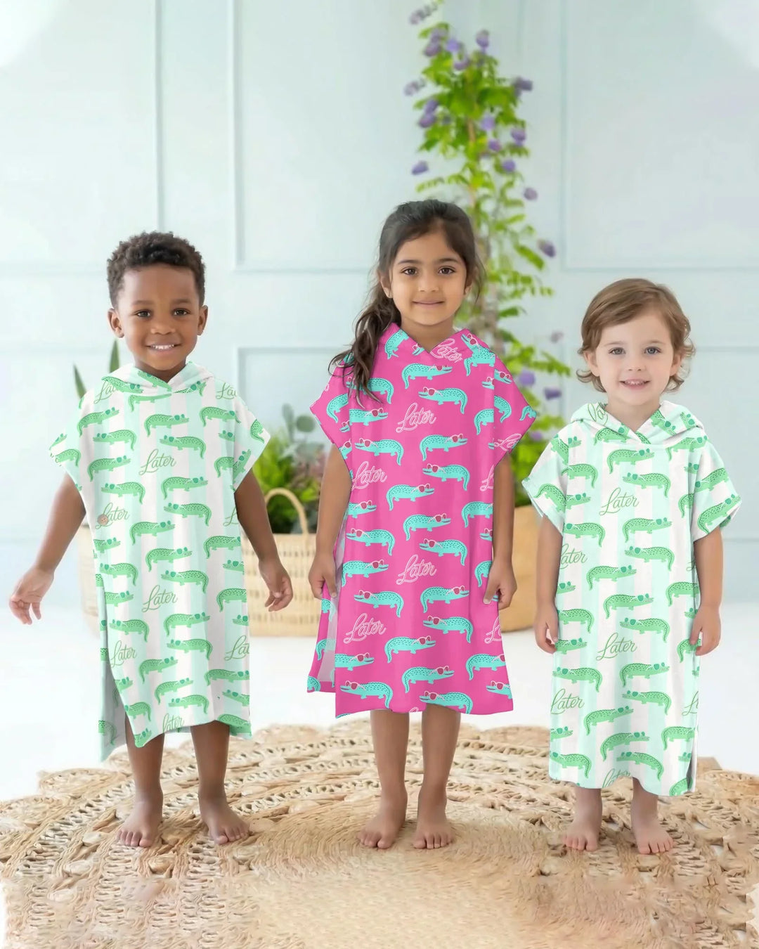 Later Gator Bamboo Swim Poncho