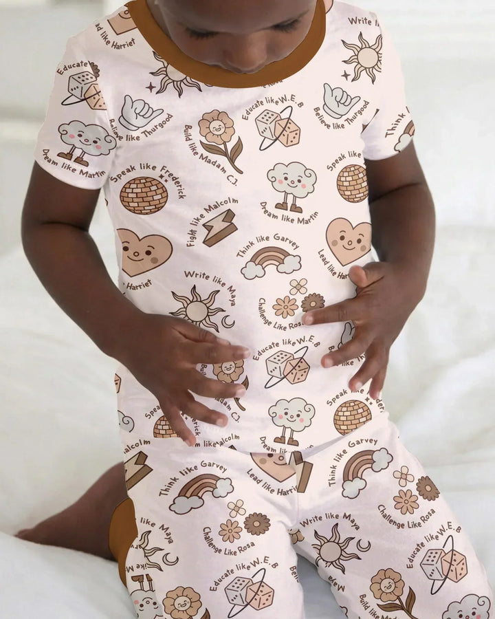 What We Learn From Bamboo Two Piece Short Sleeve Pajama Set