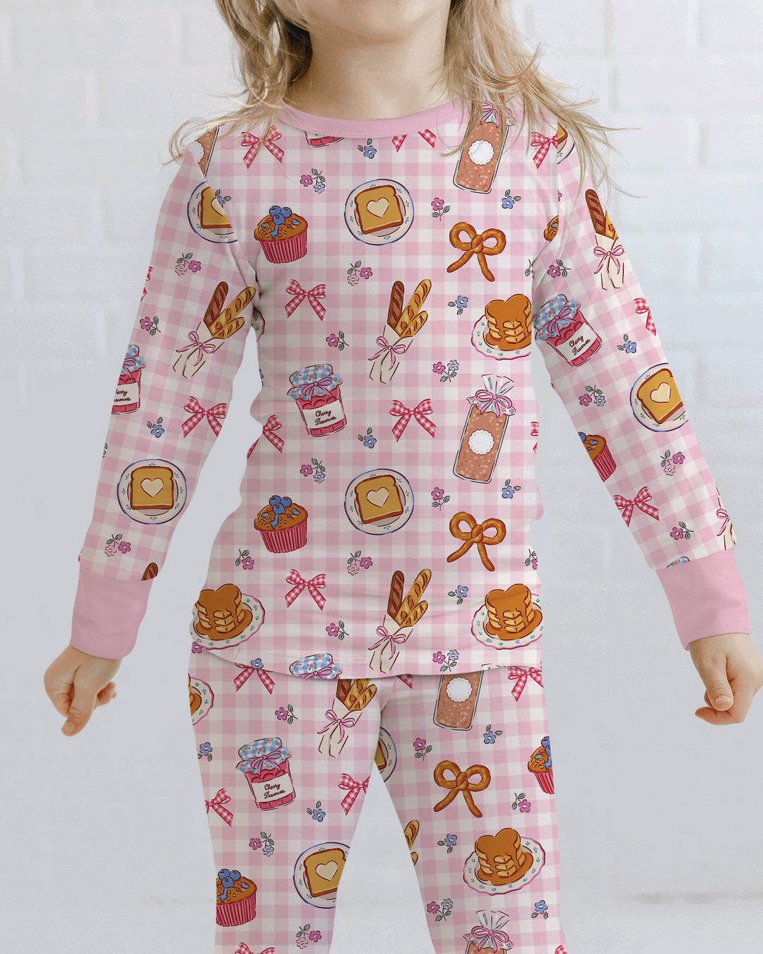 Cottage Pinic Bamboo Two Piece Long Sleeve Pajama Set