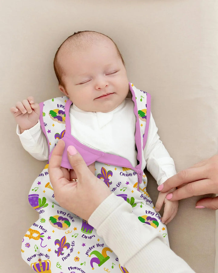 Mardi Gras Family Matching Bamboo Sleep Bag