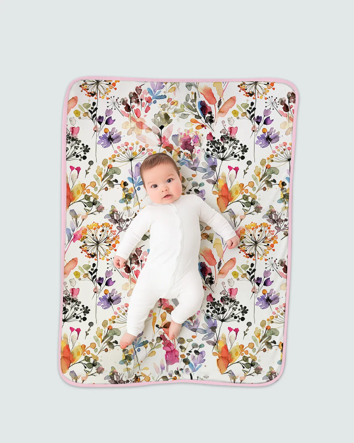 Autumn Meadow Botanicals Bamboo Blanket