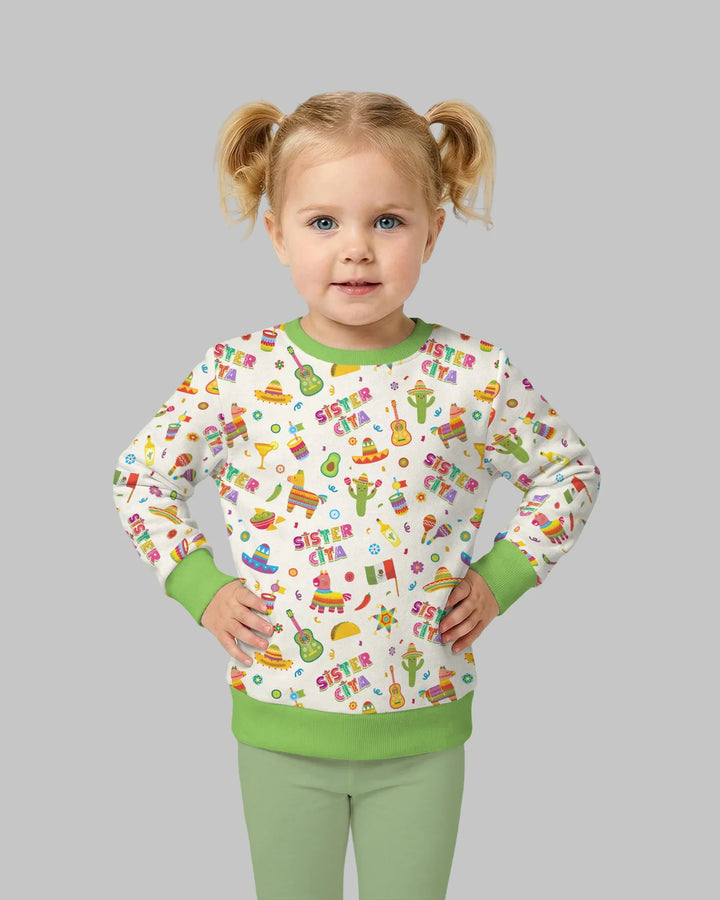 Cinco de Mayo Family Matching Bamboo Crewneck Sweatshirt