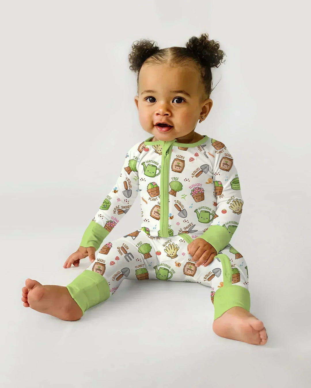 Kawaii Garden Crew Bamboo Convertible Zippy