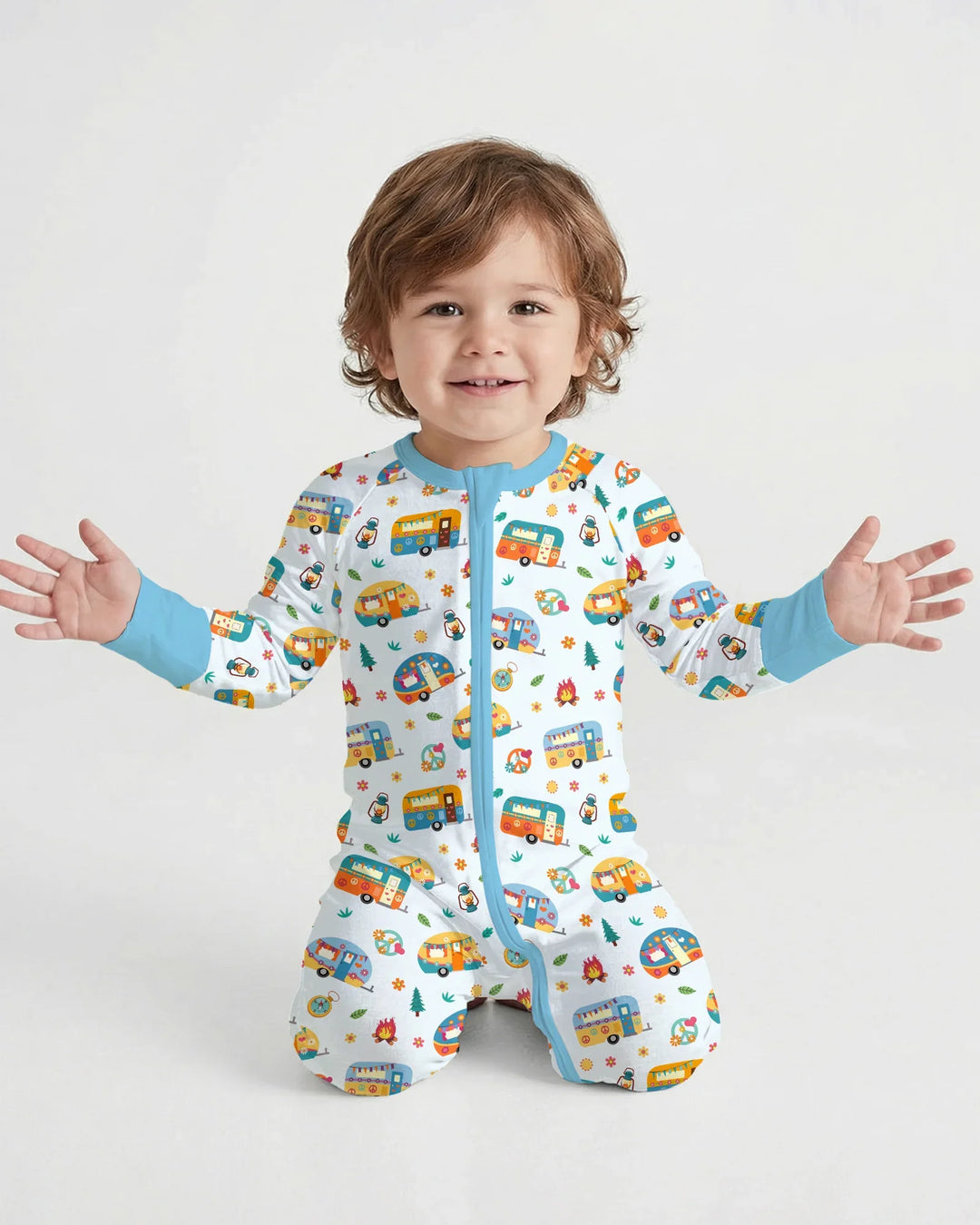 Happy Little Camper Bamboo Convertible Zippy