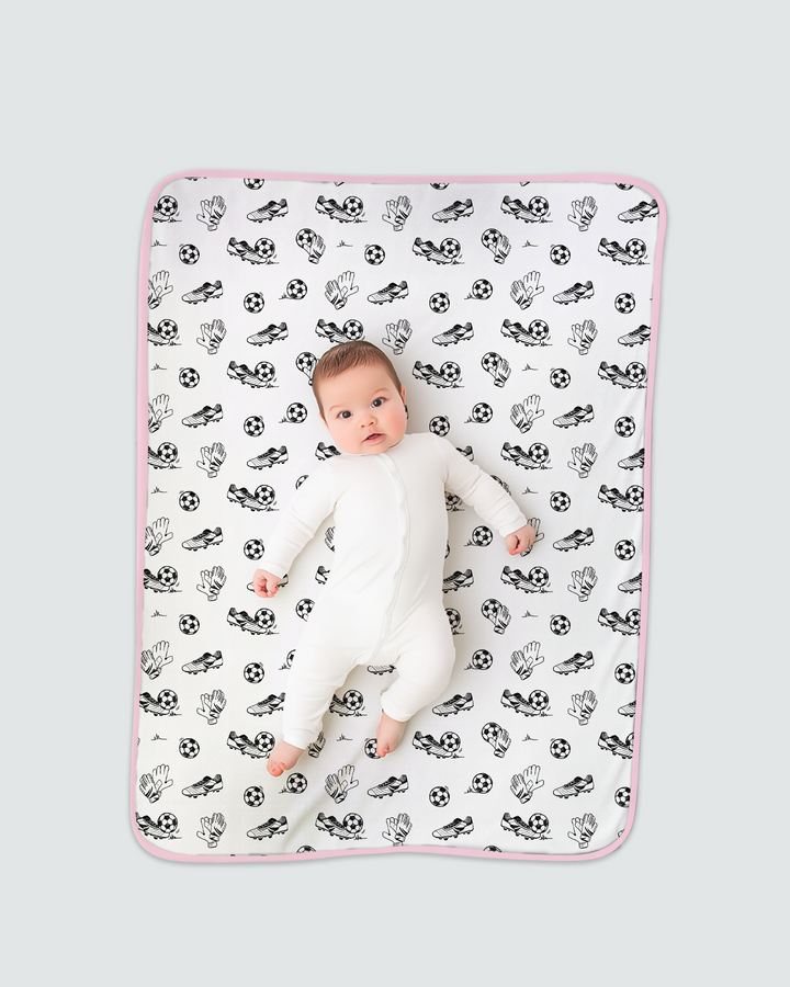 Future Soccer Champion Bamboo Blanket
