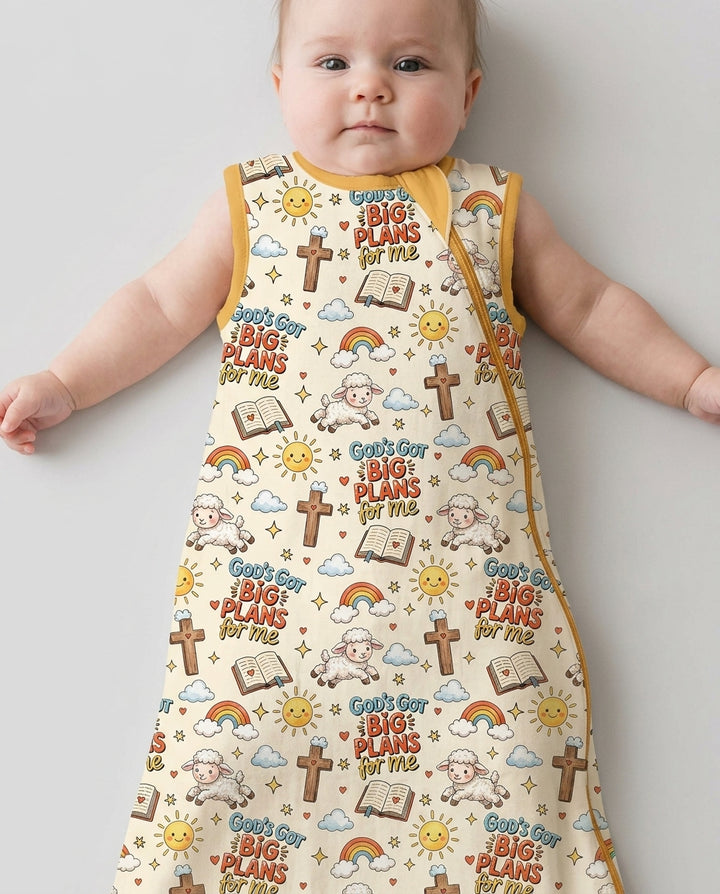 God's Got Big Plans For Me Bamboo Sleep Bag