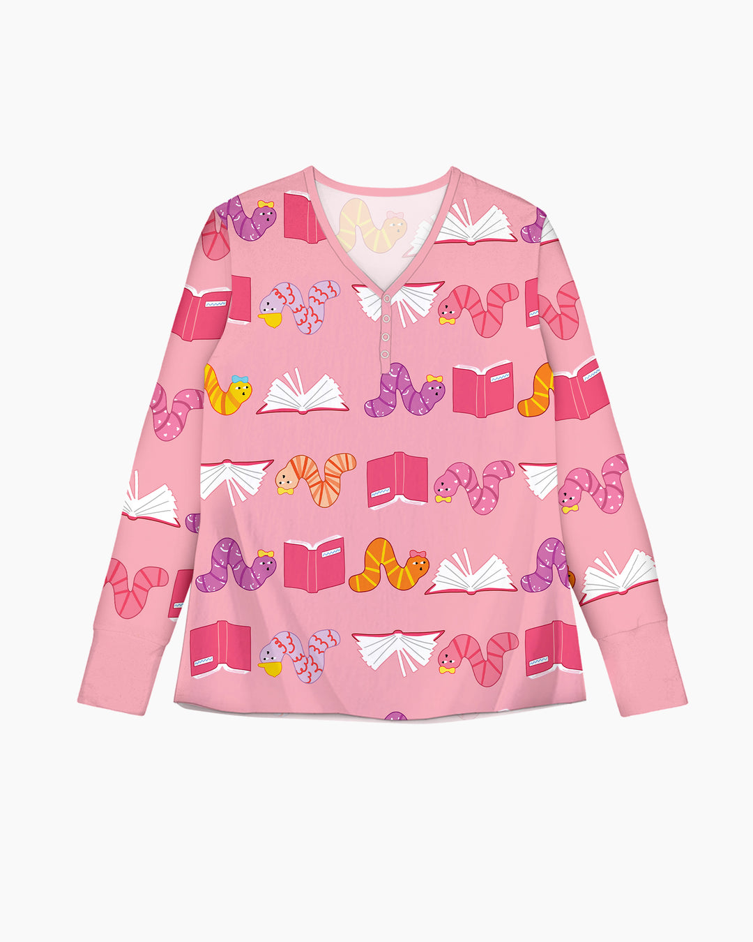 Bookworm Family Matching Bamboo Women Pajama Set