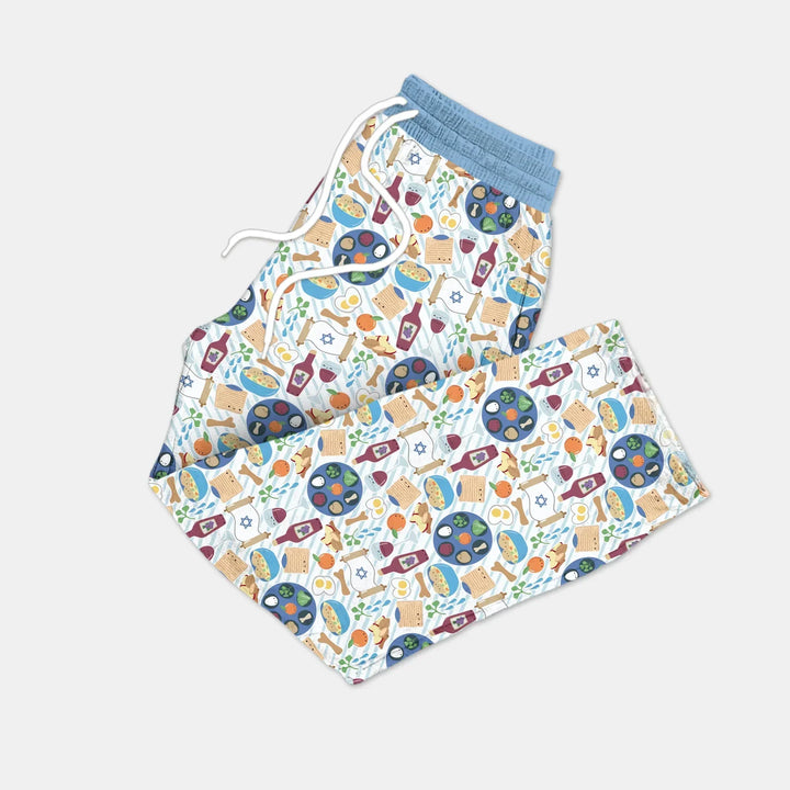 Passover Meal Bamboo Men's Pajama Set