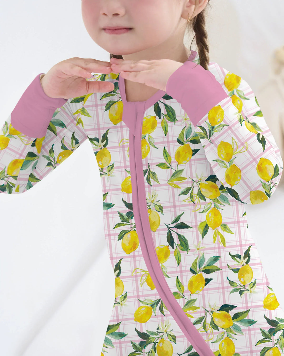 Mediterranean Lemons Family Matching Bamboo Convertible Zippy