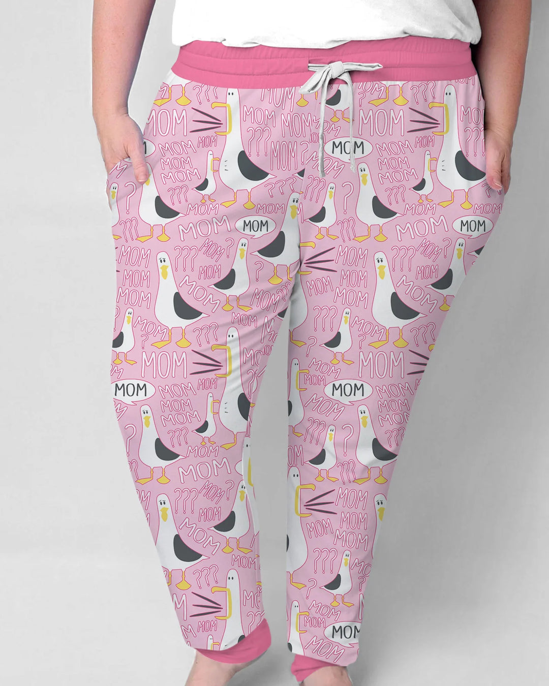 Funny Seagull MOM Bamboo Women Pajama Set