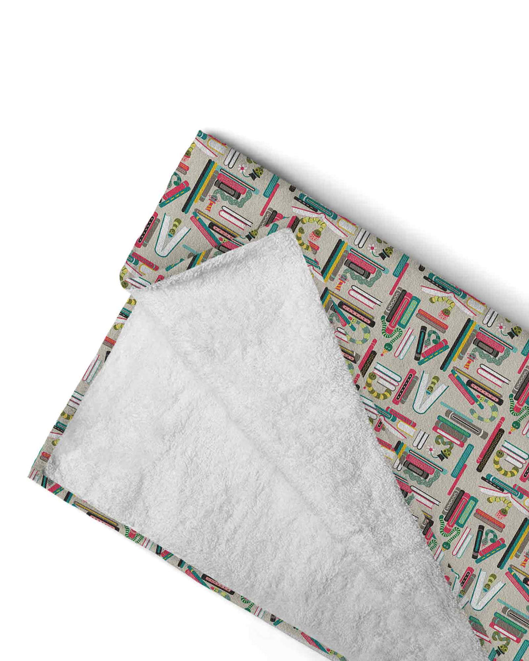 Bookworm Adventures Bamboo Beach Towel