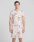 A Child Of God Family Matching Bamboo Men Short Sleeve Short Pajama Set