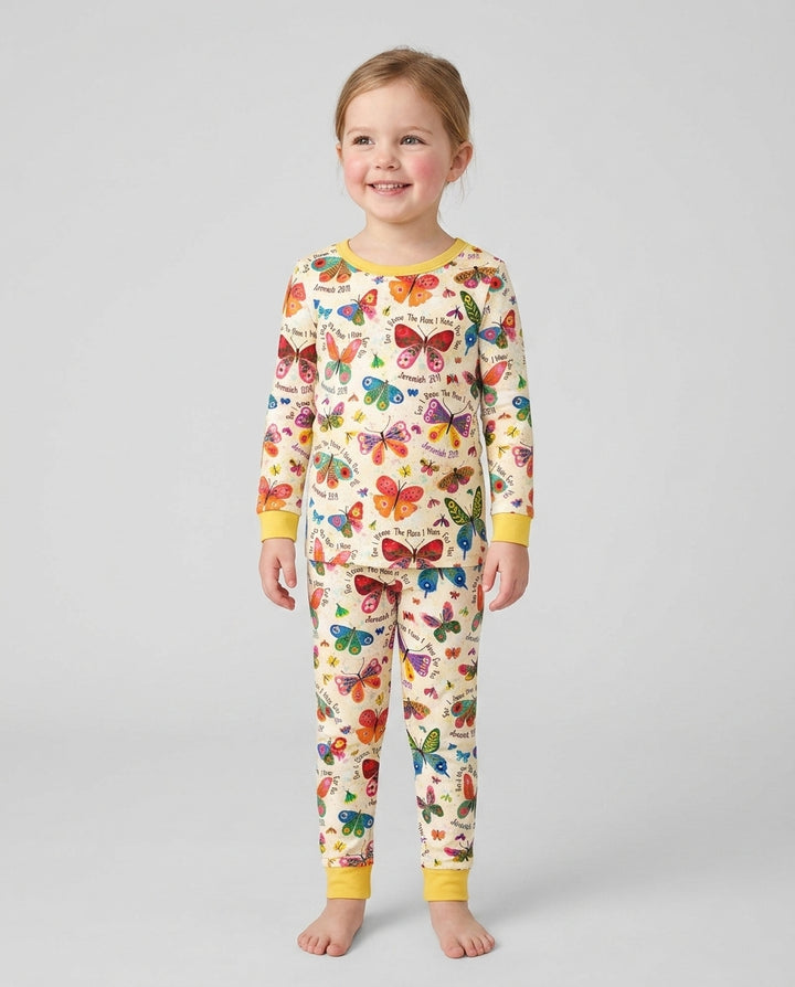 For I Know The Plans I Have For You Bamboo Two Piece Long Sleeve Pajama Set