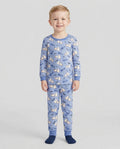 Boo-P Ghost Dog Bamboo Two Piece Long Sleeve Pajama Set