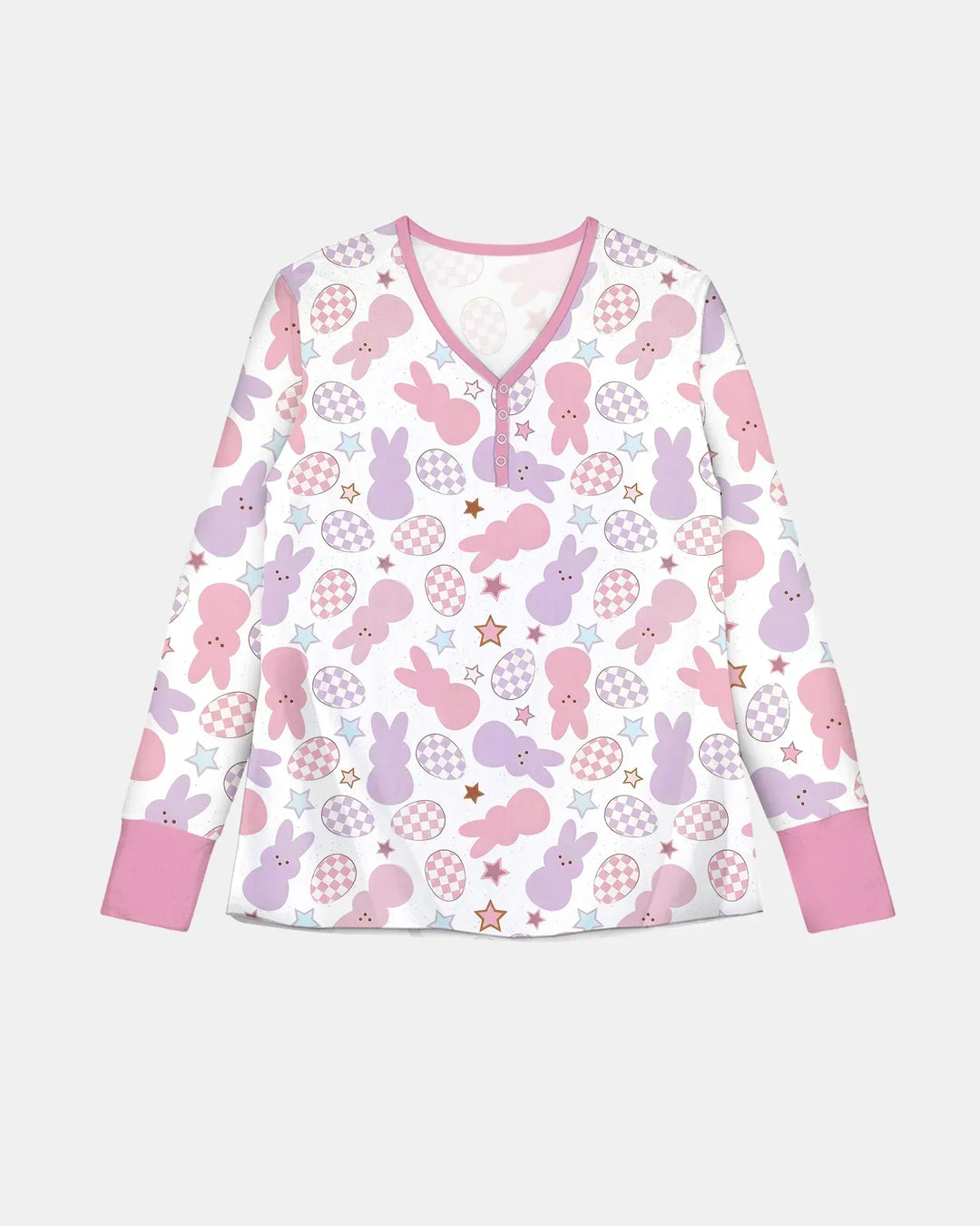 Easter Peep Bunnies Bamboo Women Pajama Set
