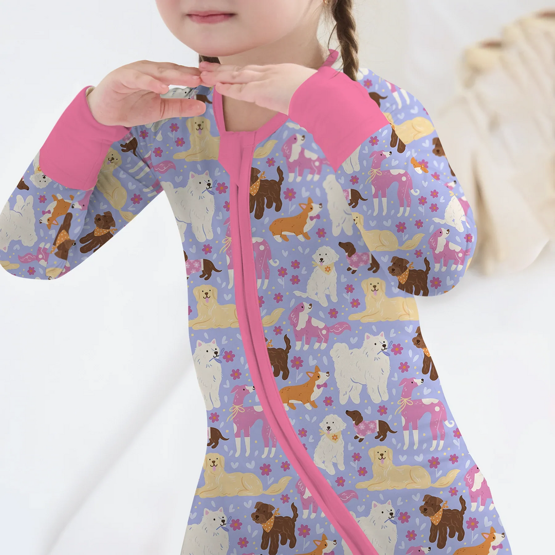 Floral Pawty Bamboo Convertible Zippy