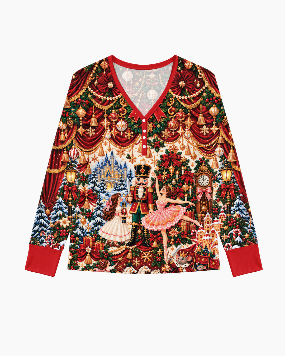 The Nutcracker's Christmas Bamboo Women Pajama Set