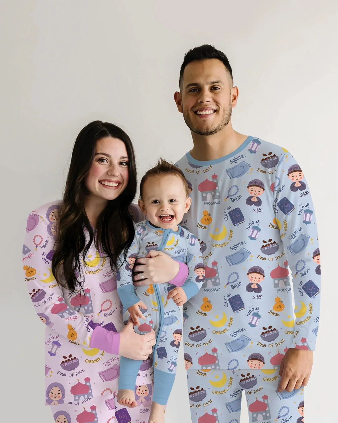 Happy Ramadhan Bamboo Crewneck Sweatshirt