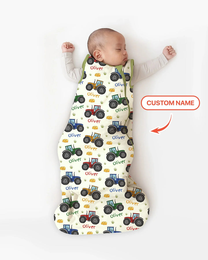 Custom Name A Little Dirt Never Hurt Bamboo Sleep Bag