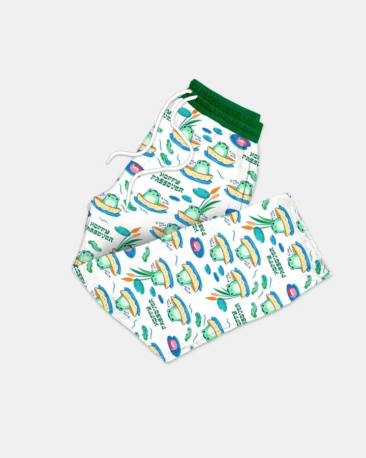 Hoppy Passover Family Matching Bamboo Men's Pajama Set