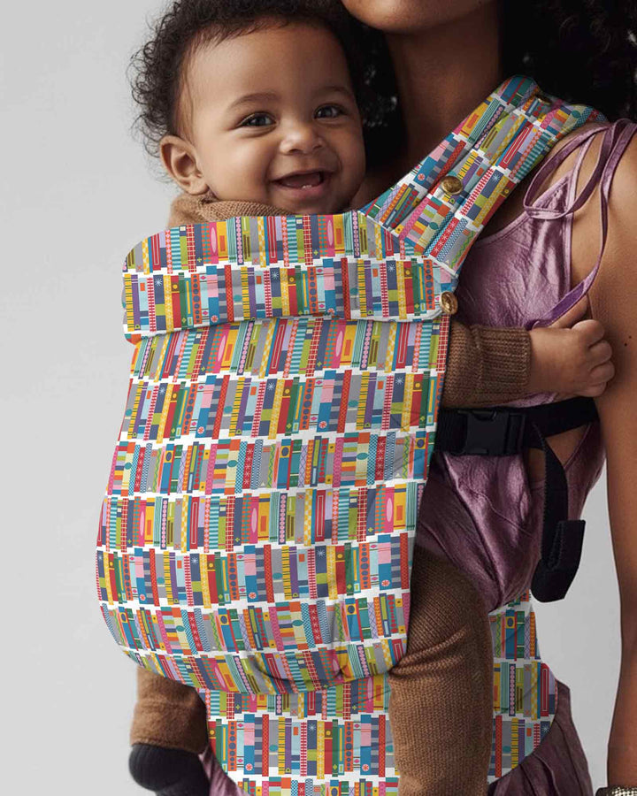 Rainbow Bookshelf Baby Carrier