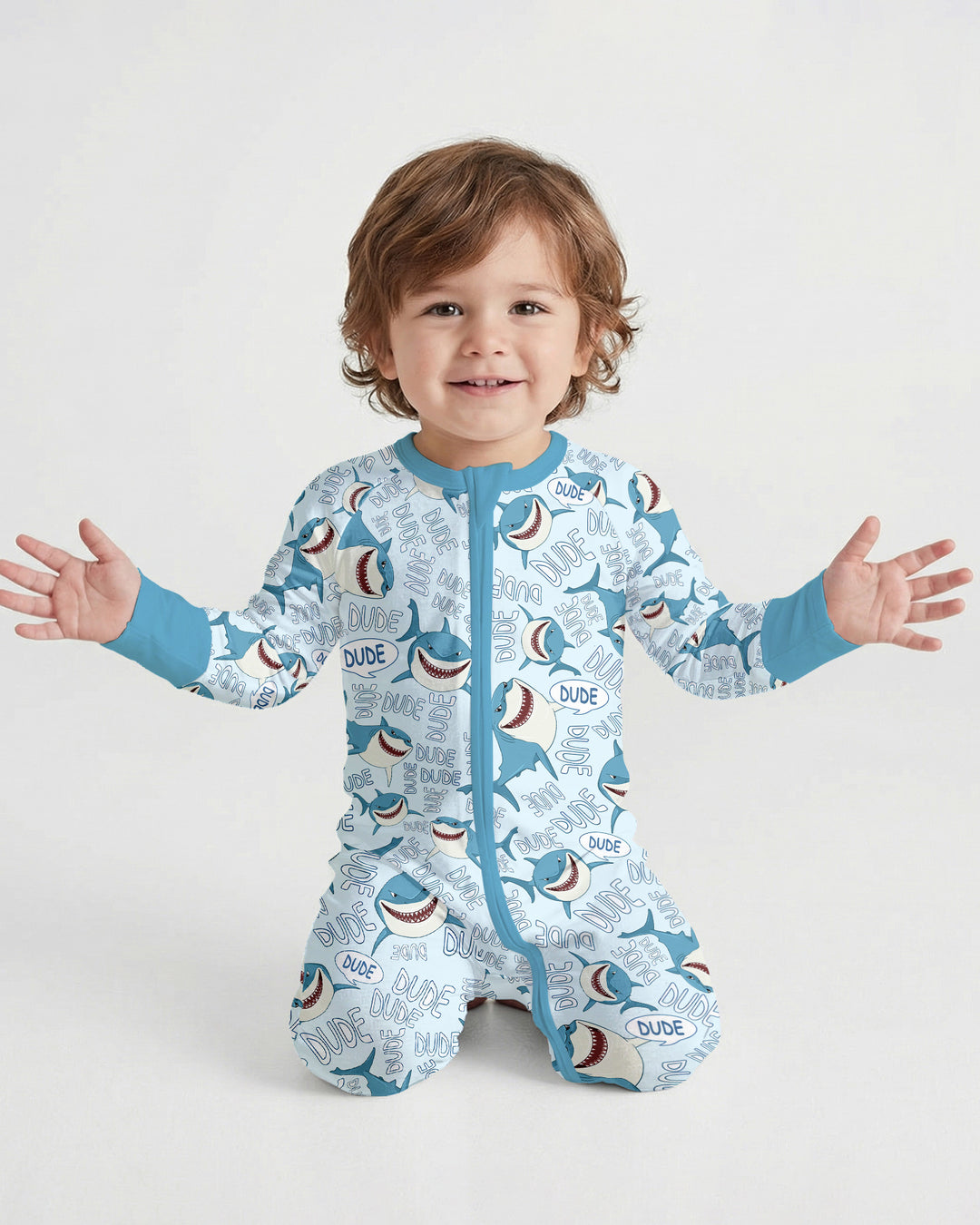 Dude Shark Bamboo Convertible Zippy