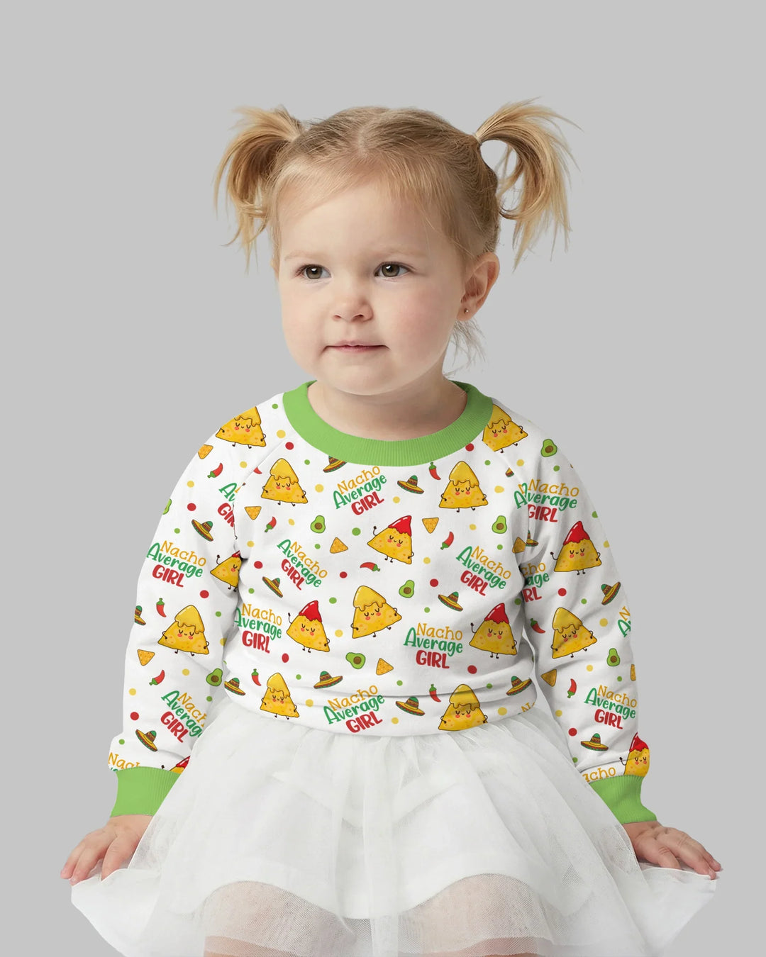 Lil Nacho Average Kid Bamboo Crewneck Sweatshirt