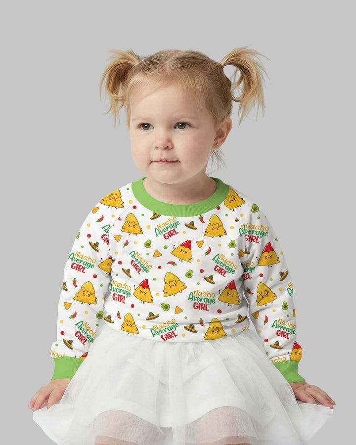 Lil Nacho Average Kid Bamboo Crewneck Sweatshirt