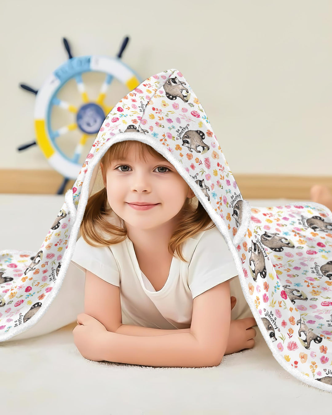 Be A Jimothy Family Matching Bamboo Wearable Hooded Blanket