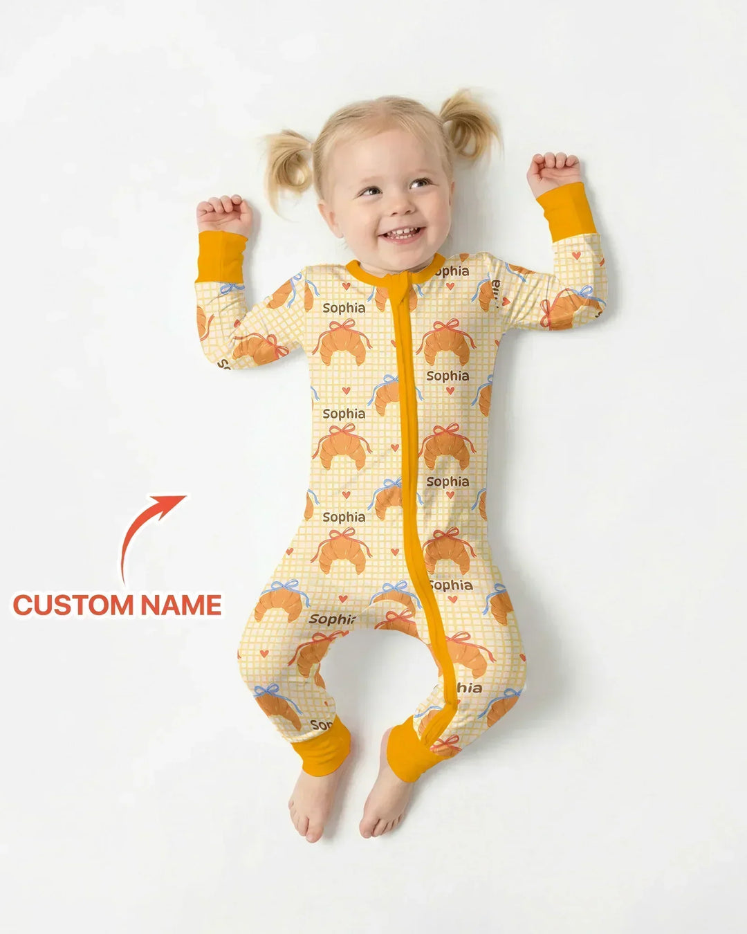 Breakfast Love Family Matching Bamboo Convertible Zippy