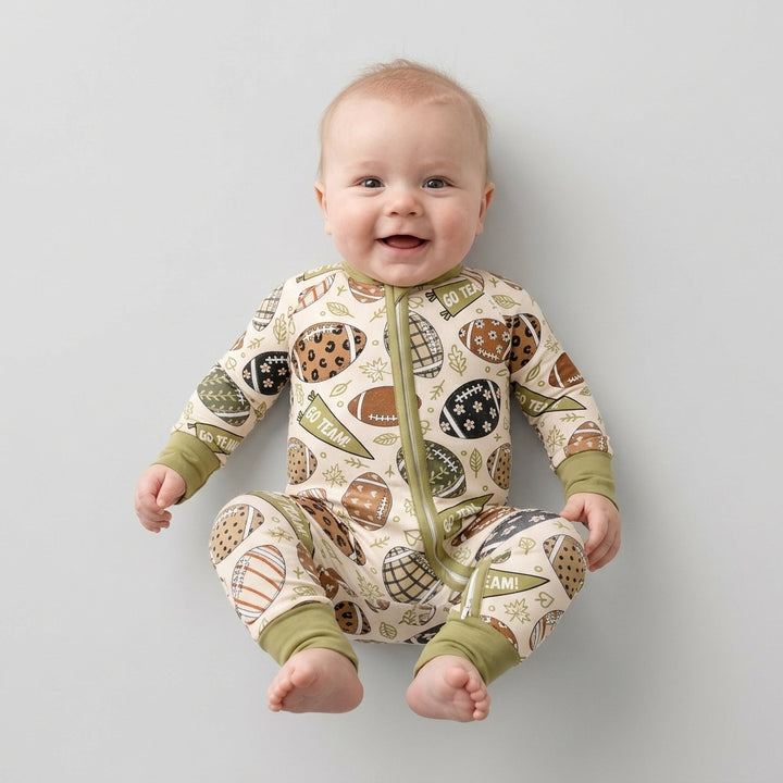 Football Fall Bamboo Convertible Zippy