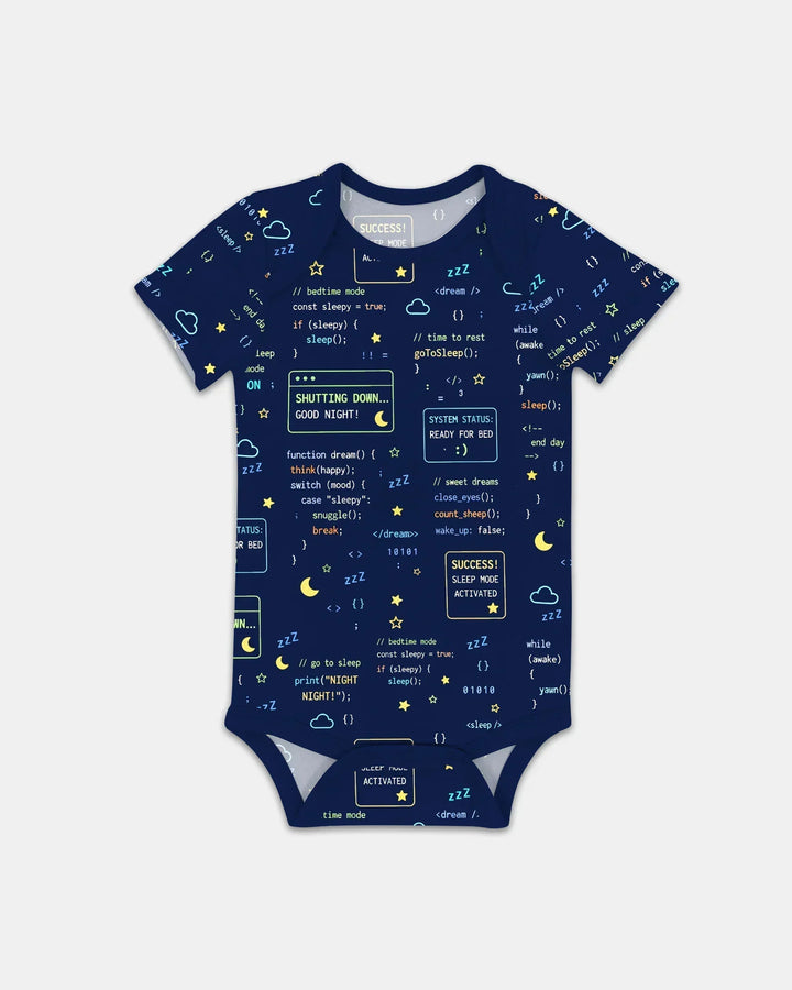 It Techy Job Matching Dad and Son Bamboo Bodysuit