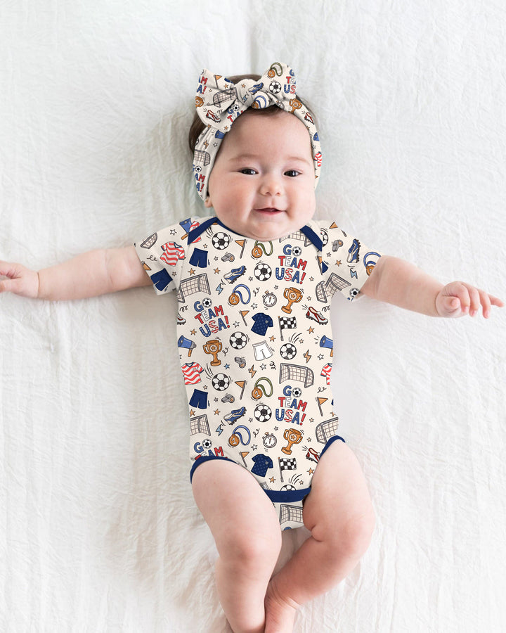Soccer Go Team USA Bamboo Bodysuit