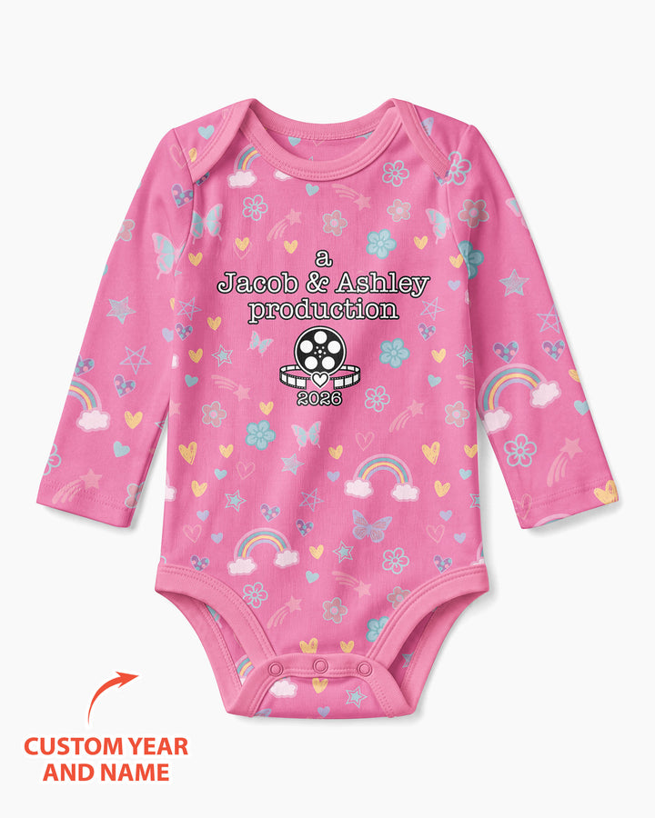 Baby Coming Soon Bamboo Bodysuit