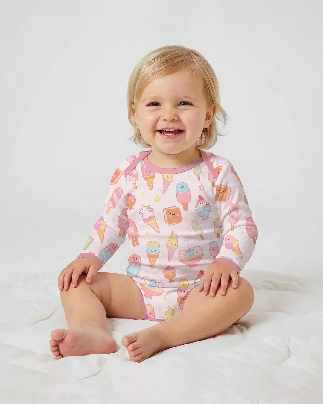 American Ice cream Bamboo Bodysuit