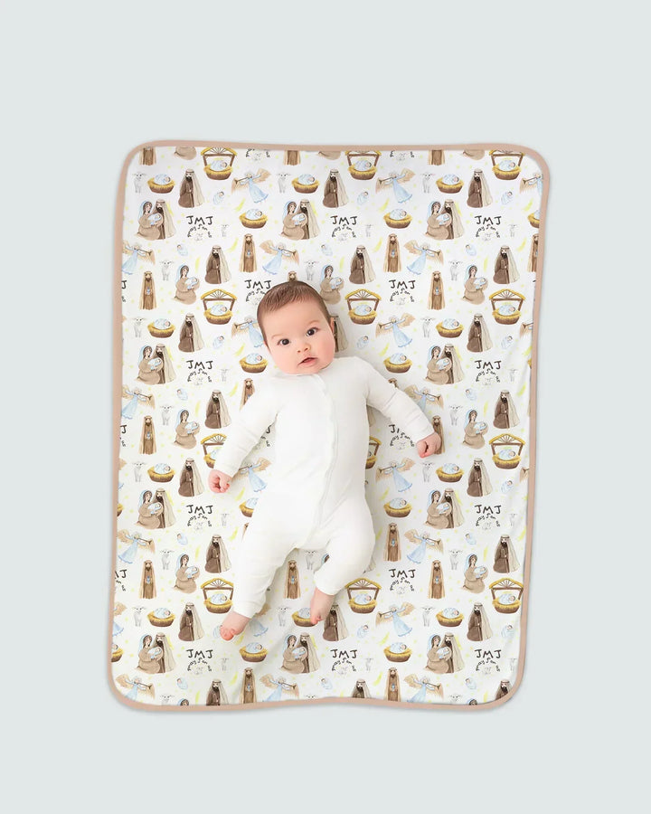 Holy Family Bamboo Blanket