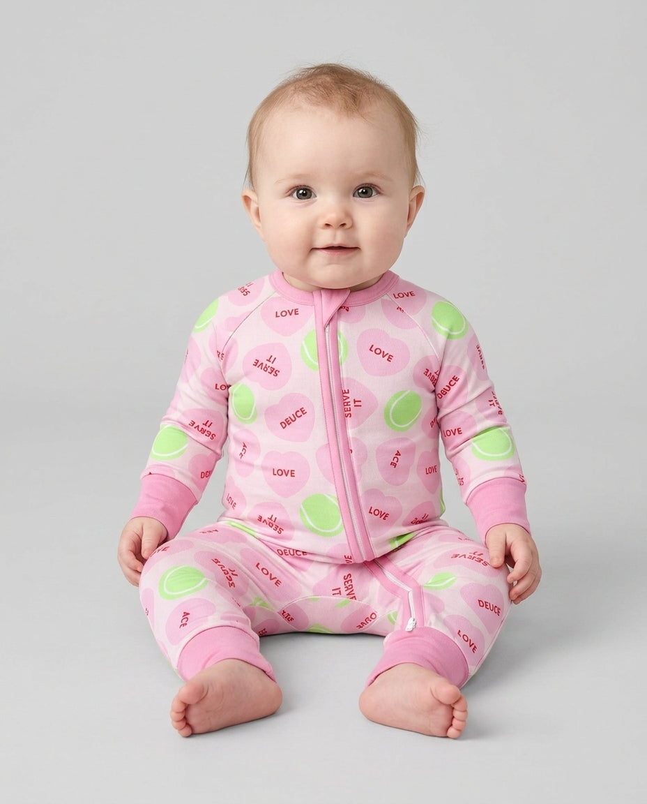 Tennis with Love Bamboo Convertible Zippy