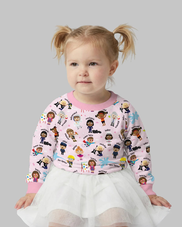 When I Grow Up Bamboo Crewneck Sweatshirt