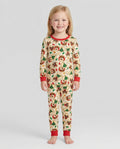 Christmas Sugar Cookie Bamboo Two Piece Long Sleeve Pajama Set
