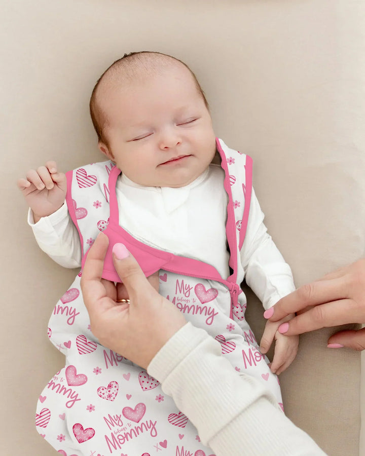 My Heart Belongs To Mommy Bamboo Sleep Bag