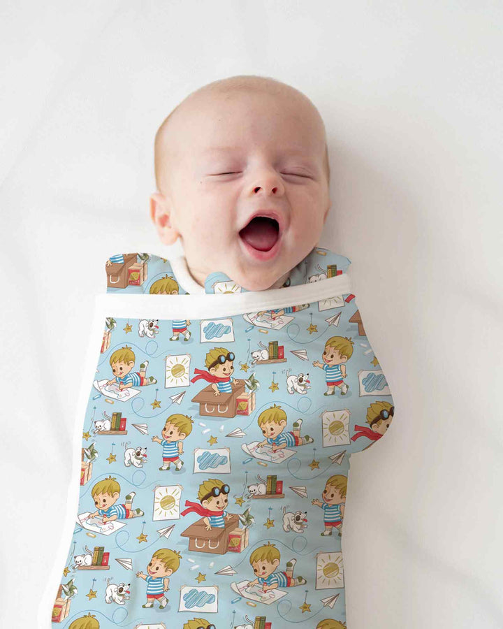 Tiny Explorer Tales Bamboo Sleep Bag Swaddler