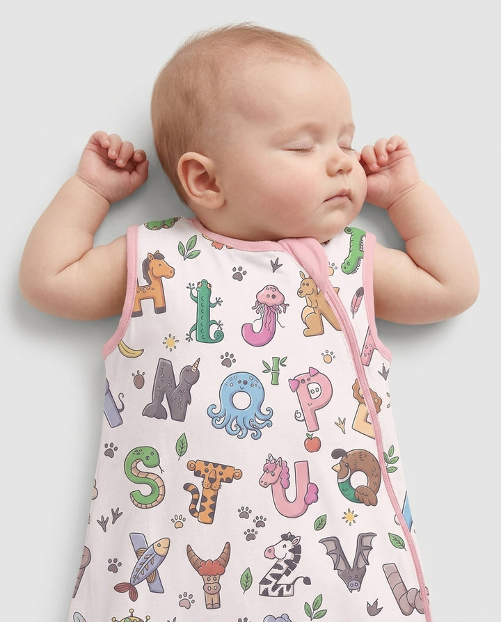 Animals Alphabet Bamboo Sleep Bag