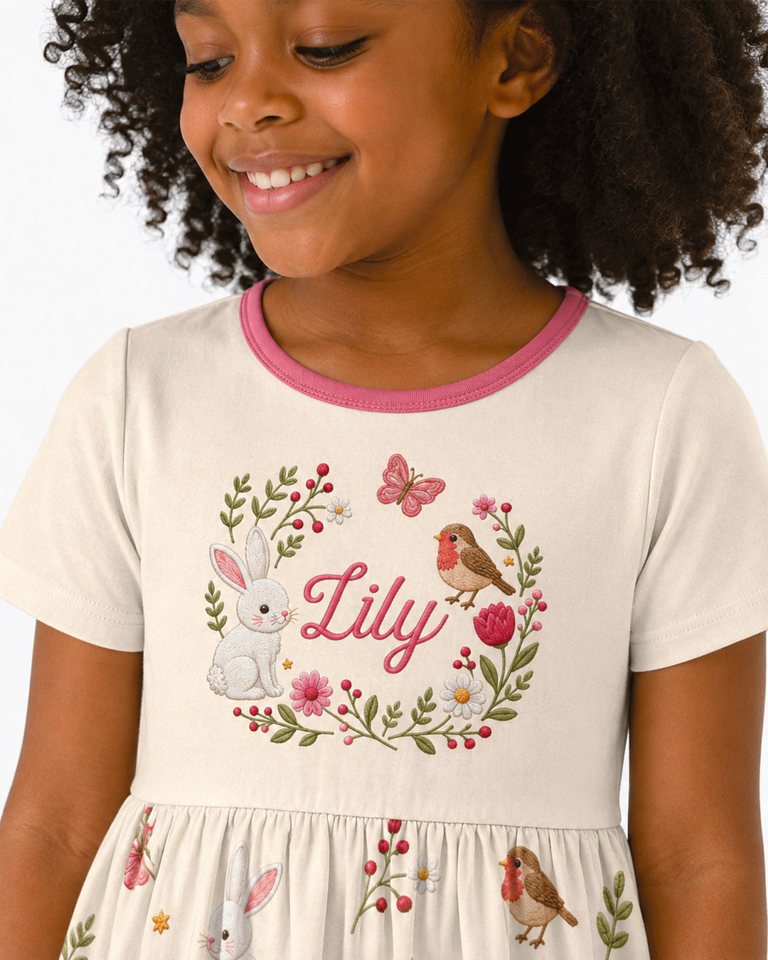 Garden Baby Bamboo Twirl Dress