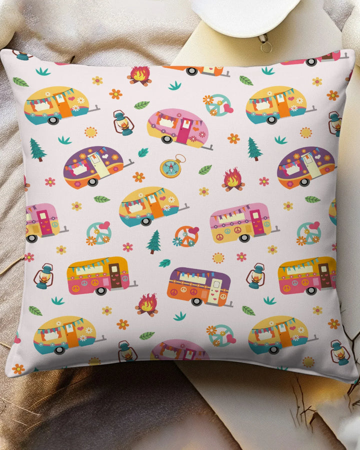 Happy Little Camper Bamboo Pillow Case