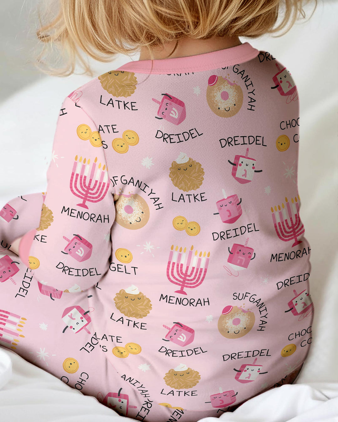 Family Hanukkah Matching Bamboo Convertible Zippy