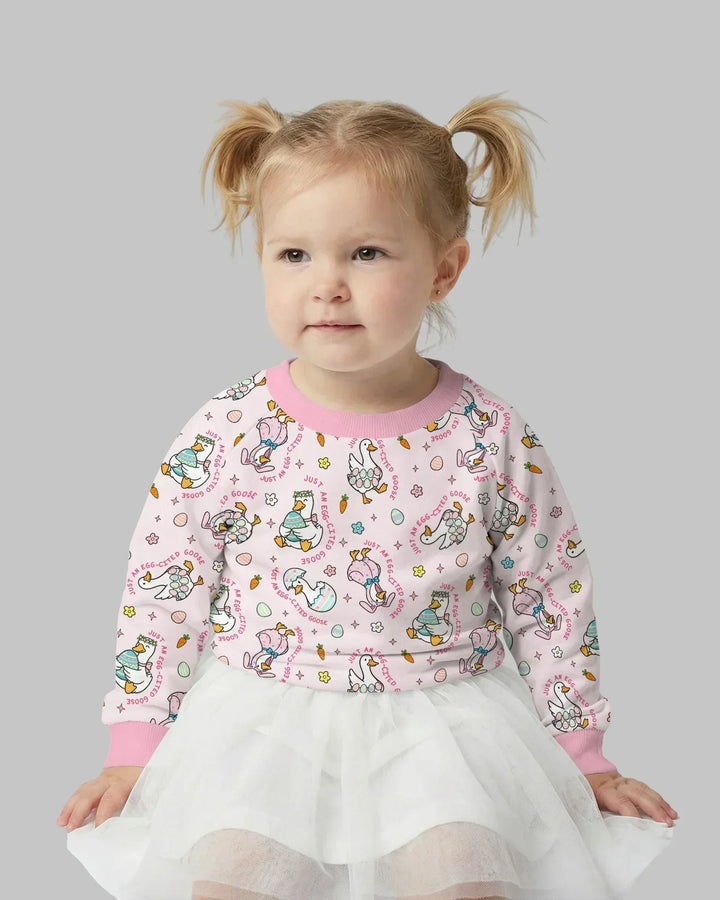 Easter Silly Goose Bamboo Crewneck Sweatshirt