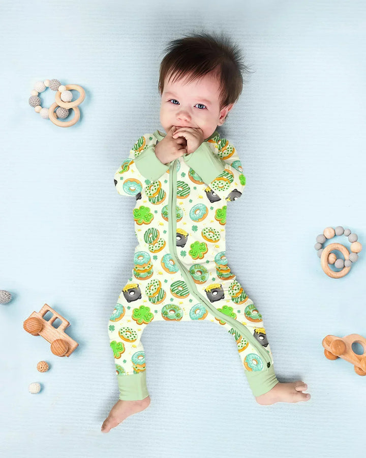 St. Patrick's Day Donut Bamboo Convertible Zippy