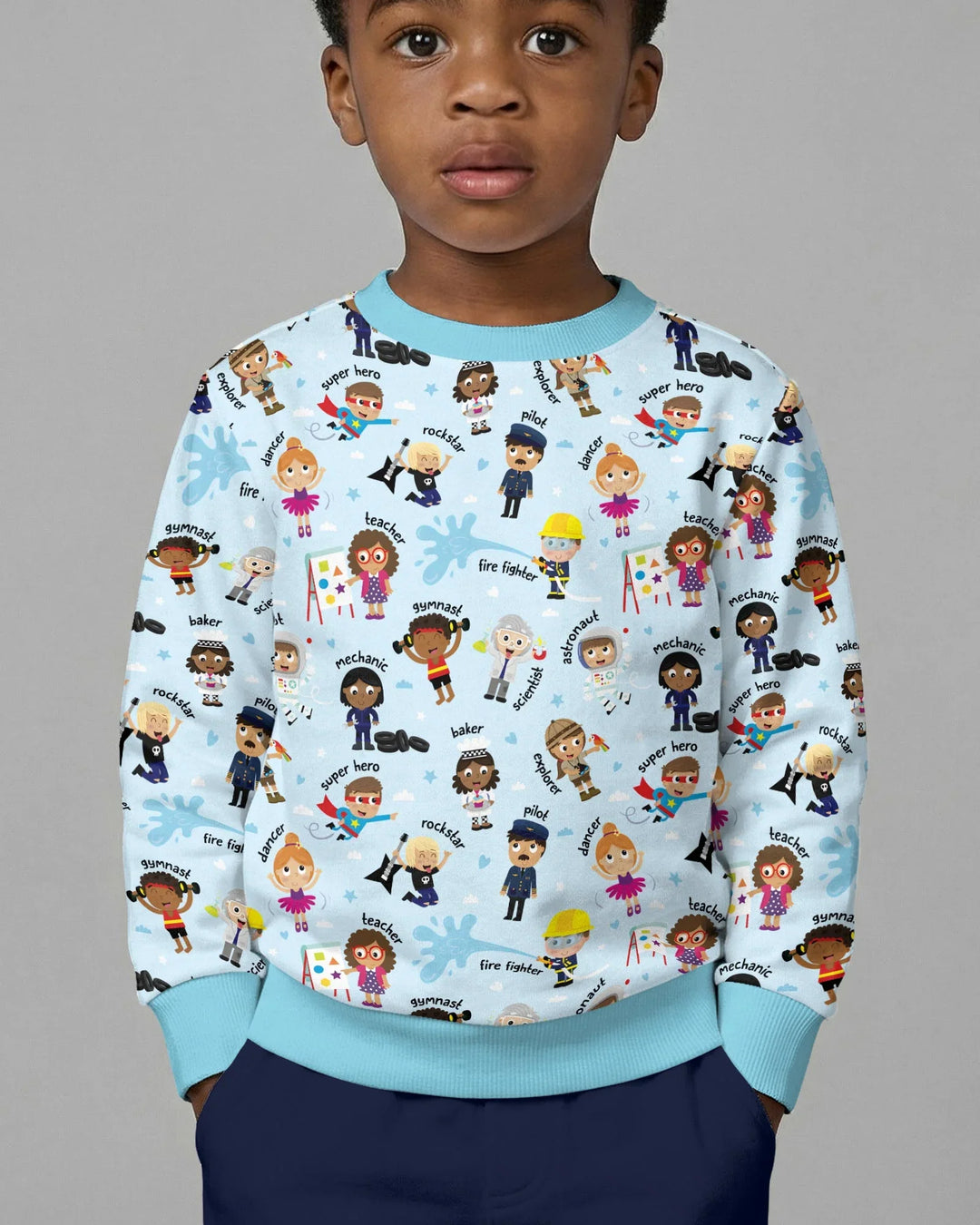 When I Grow Up Bamboo Crewneck Sweatshirt