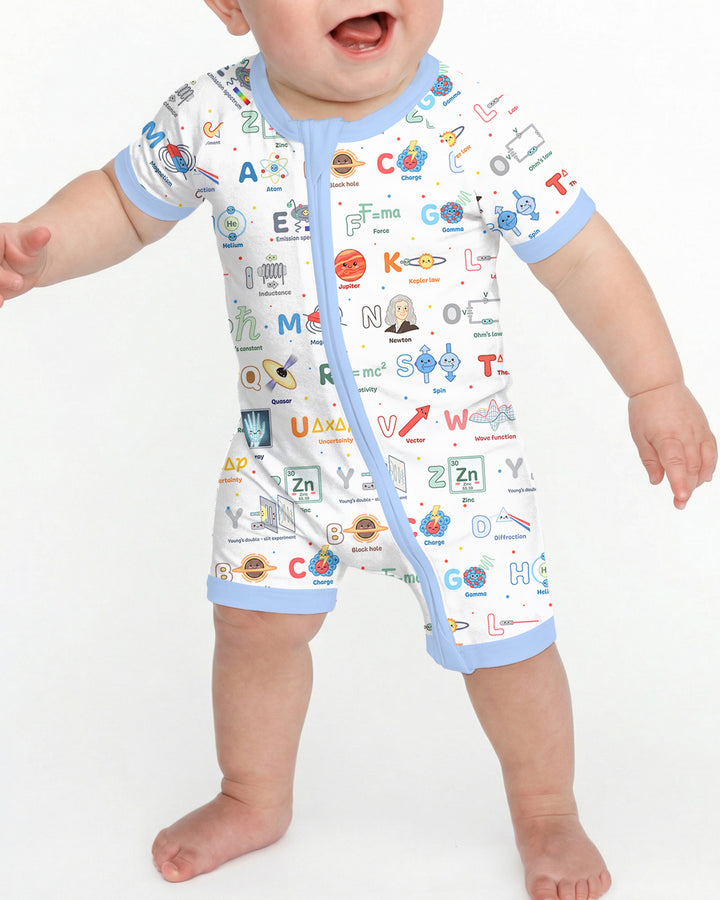 The Physics Alphabet Bamboo Shorty Zippy