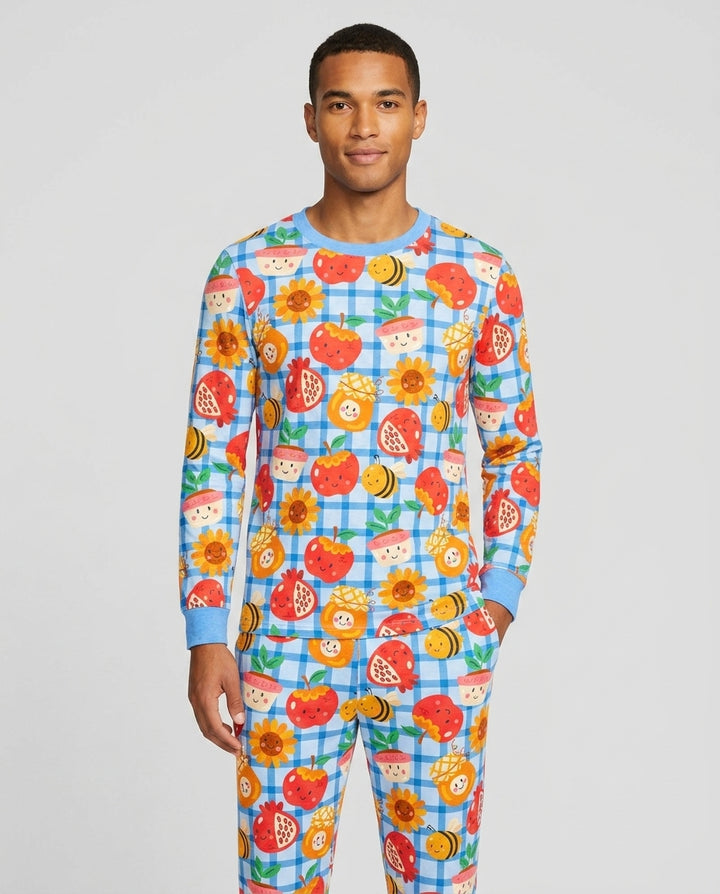 Sweet New Year Bamboo Men's Pajama Set